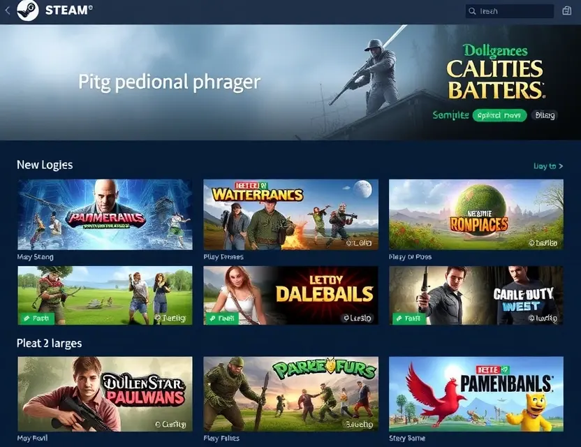 Новые игры на платформе Steam