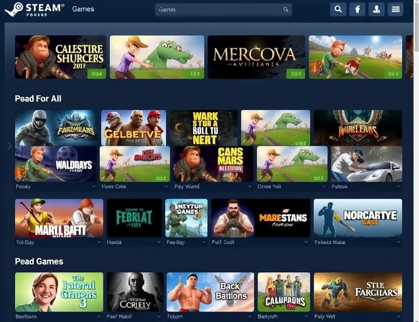 Игры для всех на Steam