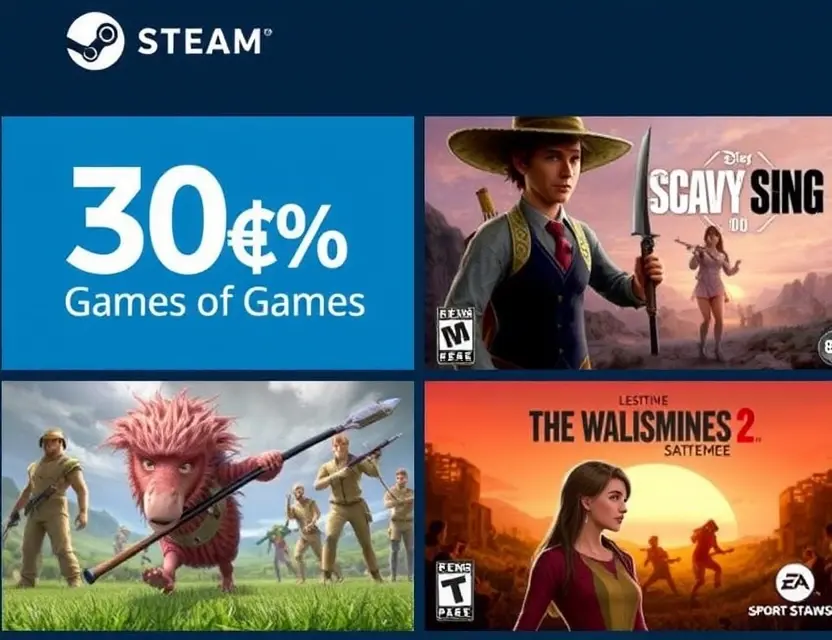 Игры со скидками на Steam